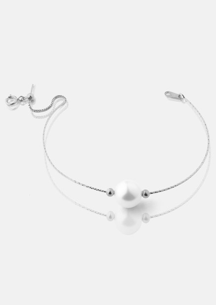 Armband Pearl Aura- Versilbert