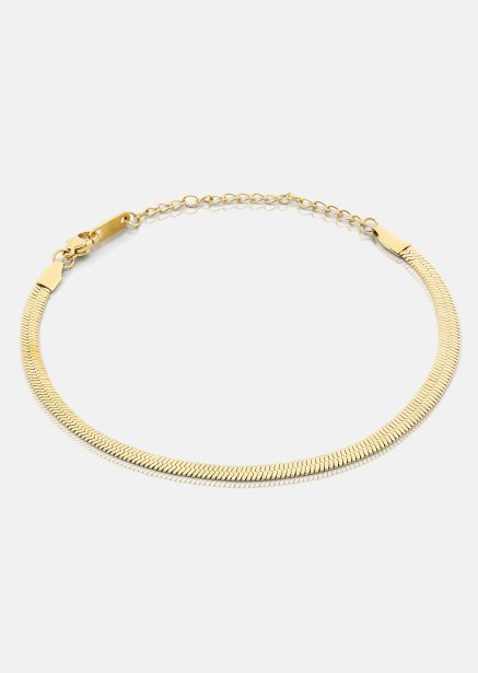Armband Sleek Chain- 18k Vergoldet