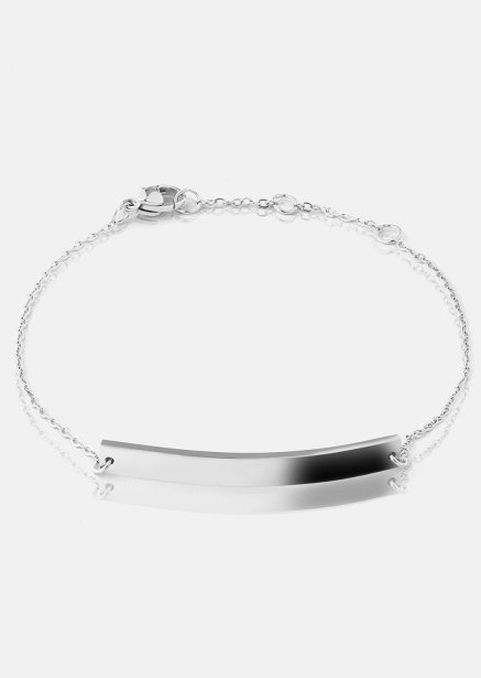Armband Sleek Elegance- Versilbert