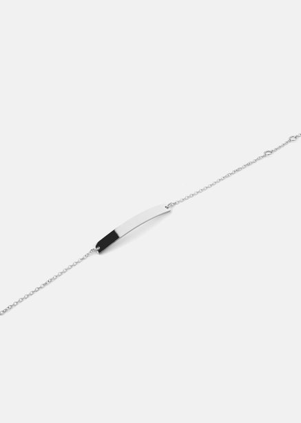 Armband Sleek Elegance- Versilbert