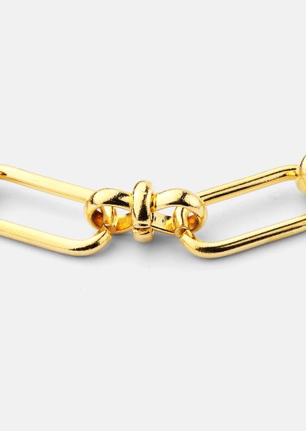 Armband Link Statement - 18k Vergoldet