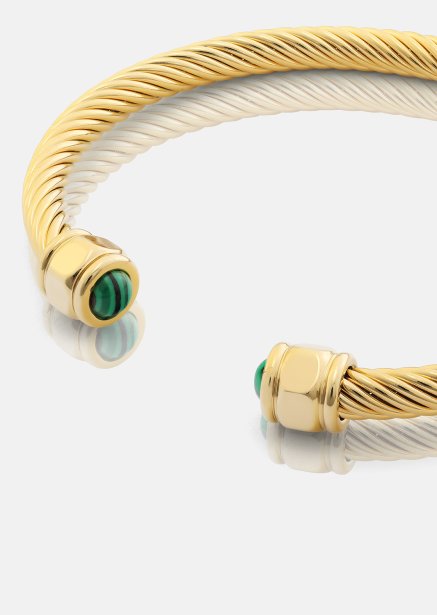 Armband Aumaura Green - 18k Vergoldet