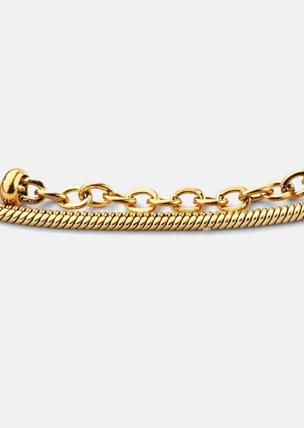 Armband Duo - 18k Vergoldet