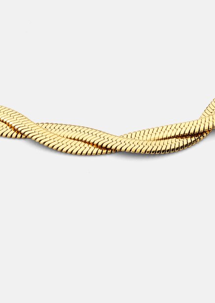 Armband Twist Glow - 18k Vergoldet