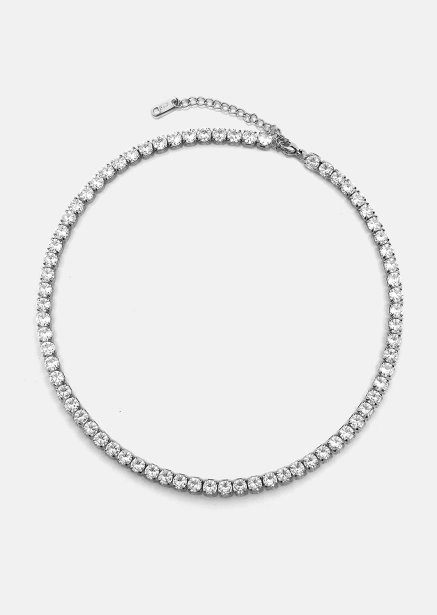 Lustre Halskette – Versilbert
