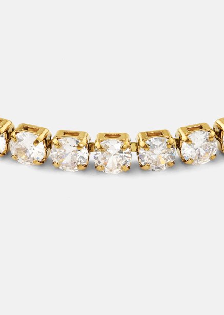 Armband Gloria Band 4mm - 18k Vergoldet
