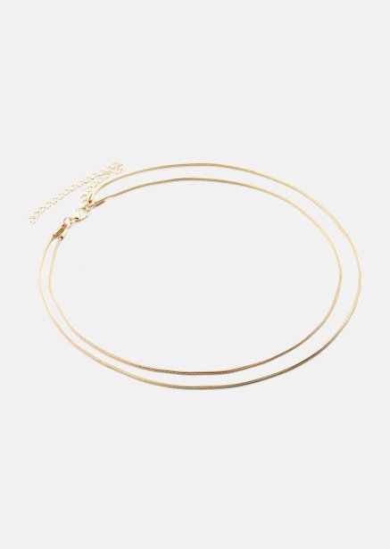 Halskette Duo - 18k Gold Plated