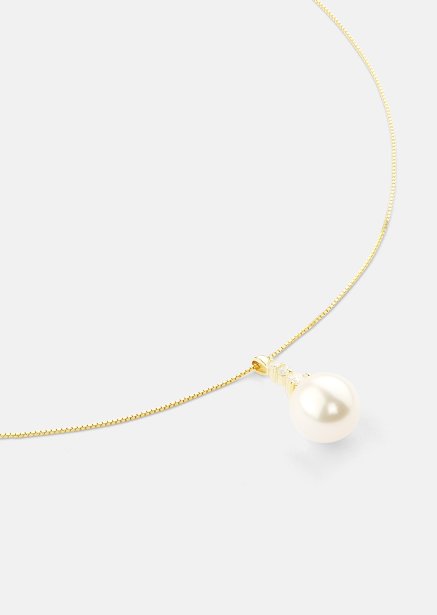 Halskette Isla Pearl - 18k Vergoldet