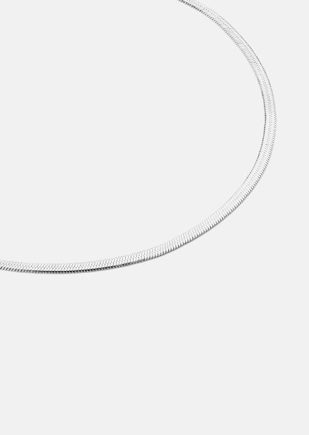 Halskette Classic Link – Versilbert