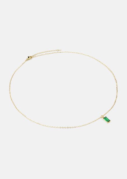 Halskette Emeraldis - 18k Vergoldet