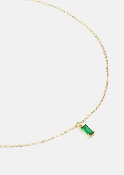 Halskette Emeraldis - 18k Vergoldet