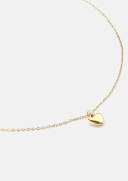 Halskette Heartbeat - 18k Vergoldet
