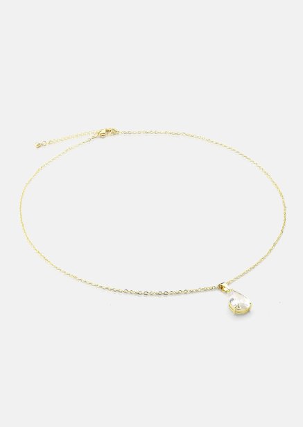 Halskette Luna Teardrop - 18k Vergoldet