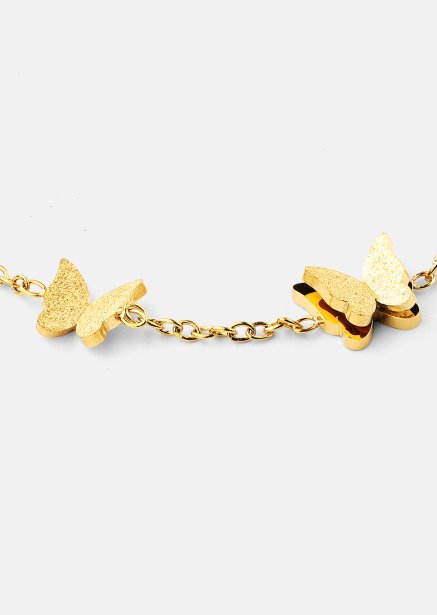 Armband Butterfly Dance - 18k Vergoldet