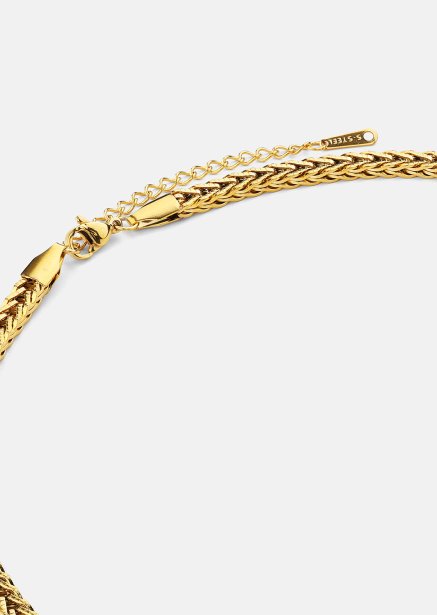 Halskette Ember Braid – 18k Vergoldet