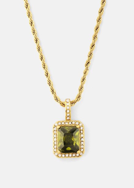 Halskette Green Luxe - 18k Vergoldet