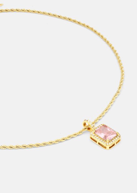 Halskette Rose Luxe - 18k Vergoldet