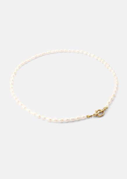 Halskette Classic Pearl - 18k Vergoldet