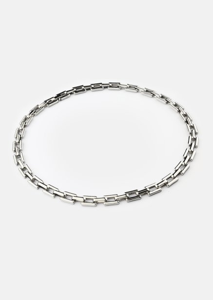 Halskette Chain Link – Versilbert
