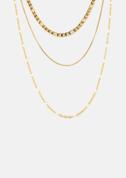Halskette Layered Elegance - 18k Vergoldet