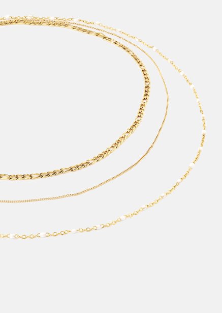 Halskette Layered Elegance - 18k Vergoldet