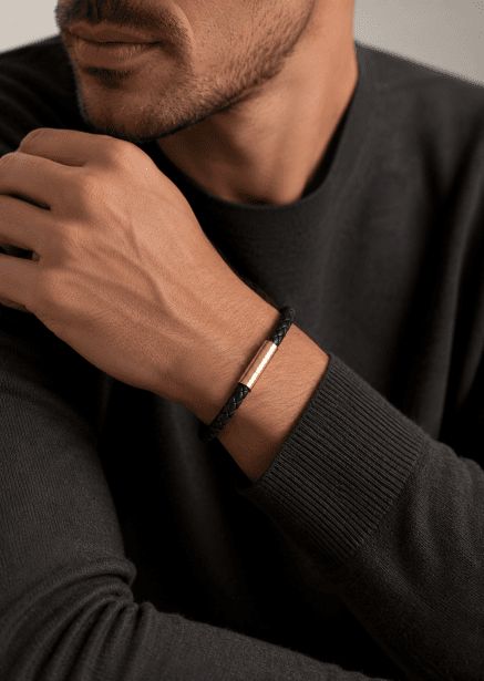 Lederarmband Echo Forge