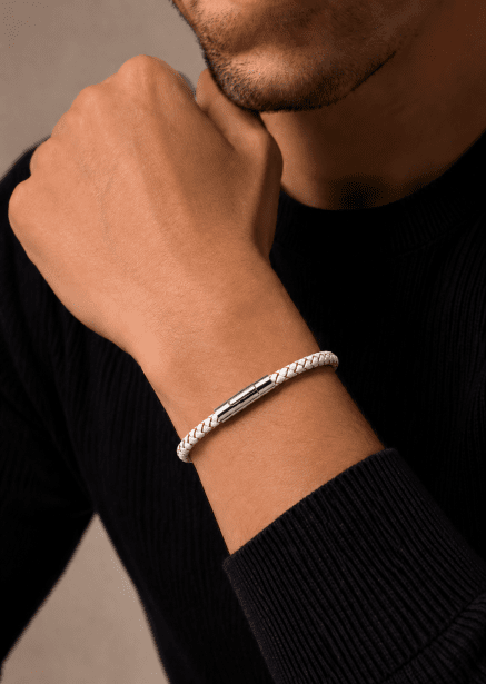 Lederarmband Midnight Knot