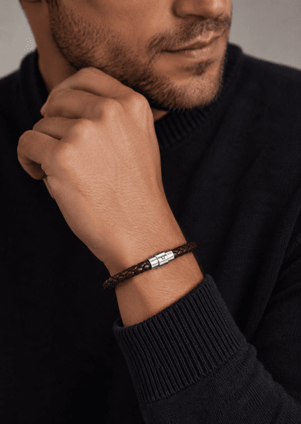 Lederarmband Noble Strand