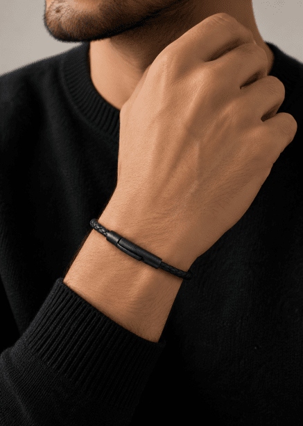 Lederarmband Cinder Loop