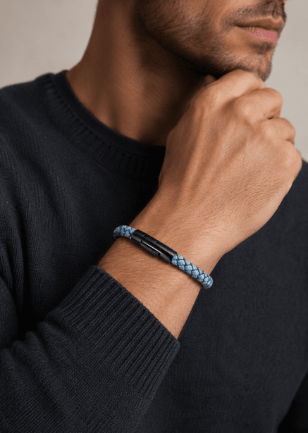 Lederarmband Ocean Weave