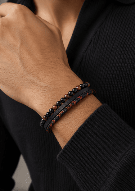 Lederarmband Savage Echo