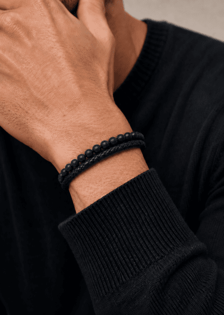 Lederarmband Shadow Embrace