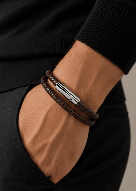 Lederarmband Titan Knot