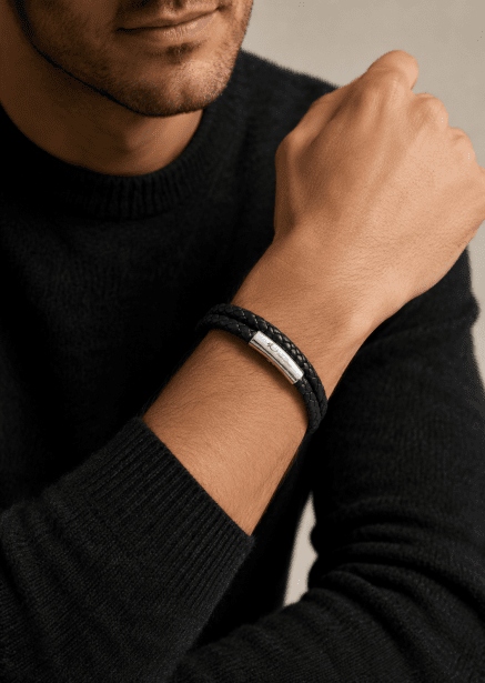 Lederarmband Titan Thread