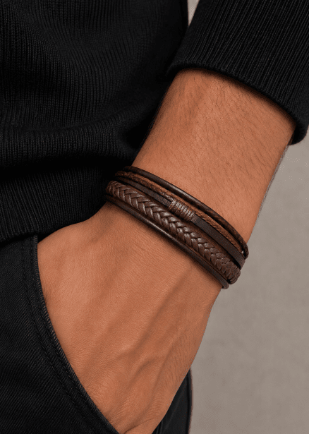 Lederarmband Valor Strand