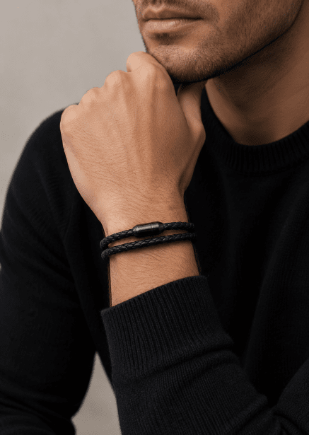 Lederarmband Noble Twine