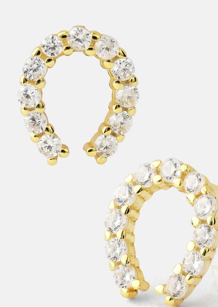 Ohrring Golden Hoof- 18k Vergoldet