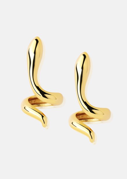 Serpentis Ohrringe – 18k Vergoldet
