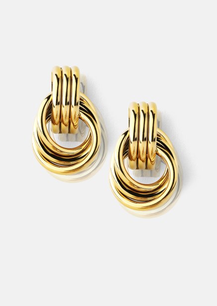 Ohrring Unity Loop - 18k Gold Plated