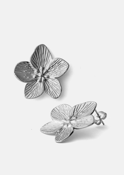 Ohrring Blossom - Versilbert