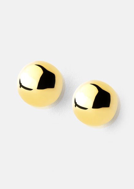 Orb Earrings - 18k Vergoldet