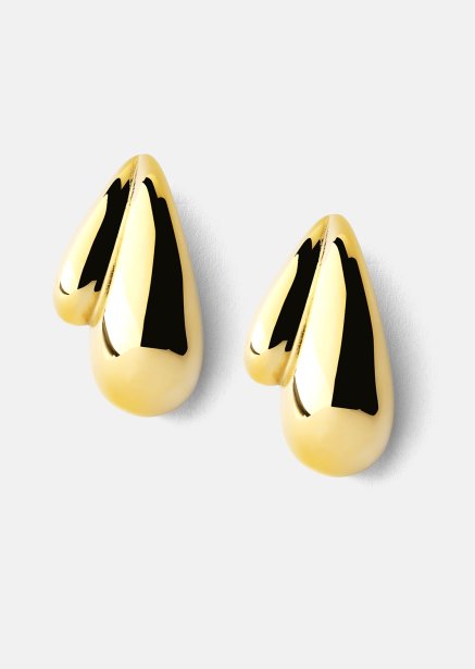 Ohrringe Gilded Drop – 18k Vergoldet