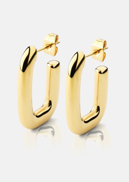 Ohrring Golden Flow - 18k Vergoldet