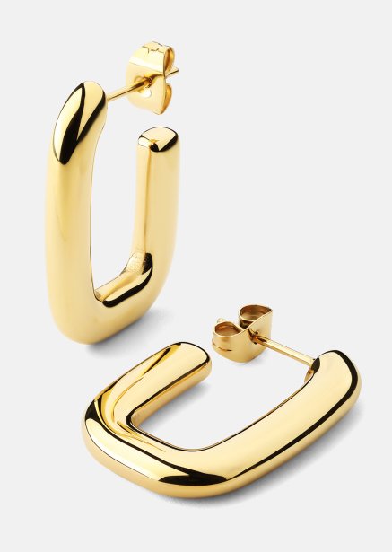 Ohrring Golden Flow - 18k Vergoldet
