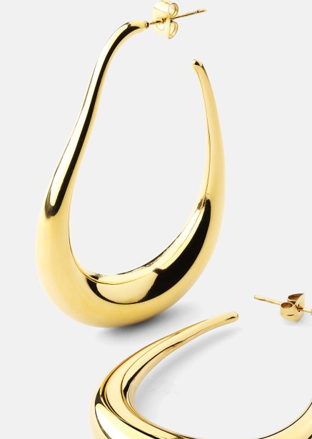 Ohrringe Tear of Gold - 18k Vergoldet