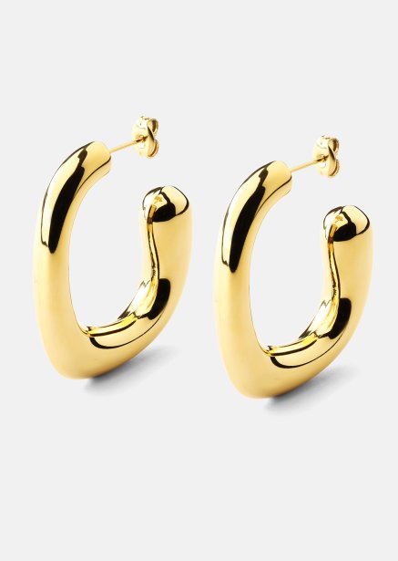 Ohrring Elegant Curve - 18k Vergoldet