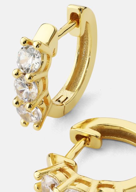 Ohrring Cirvia Spark - 18k Vergoldet