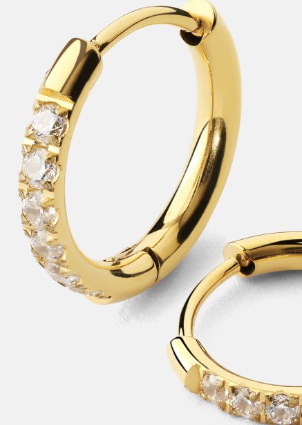 Anhänger Lumira Halo - 18k Vergoldet