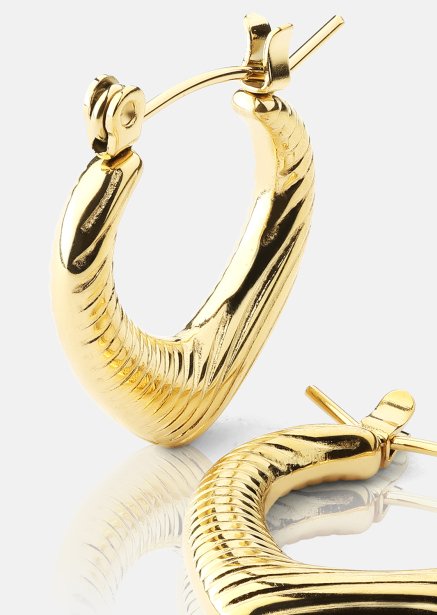 Ohrringe Elegans – 18k Vergoldet