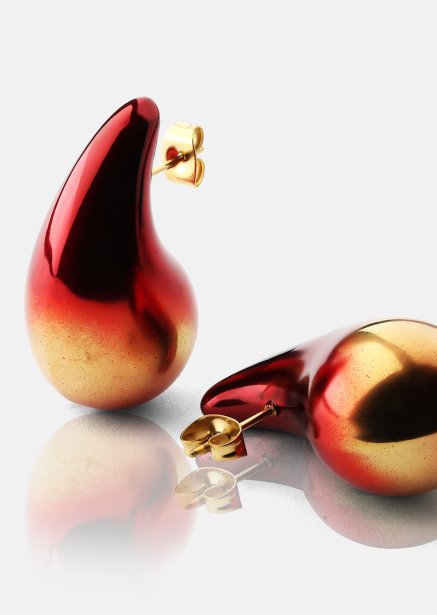 Ohrringe Verdé Glow – 18k Vergoldet